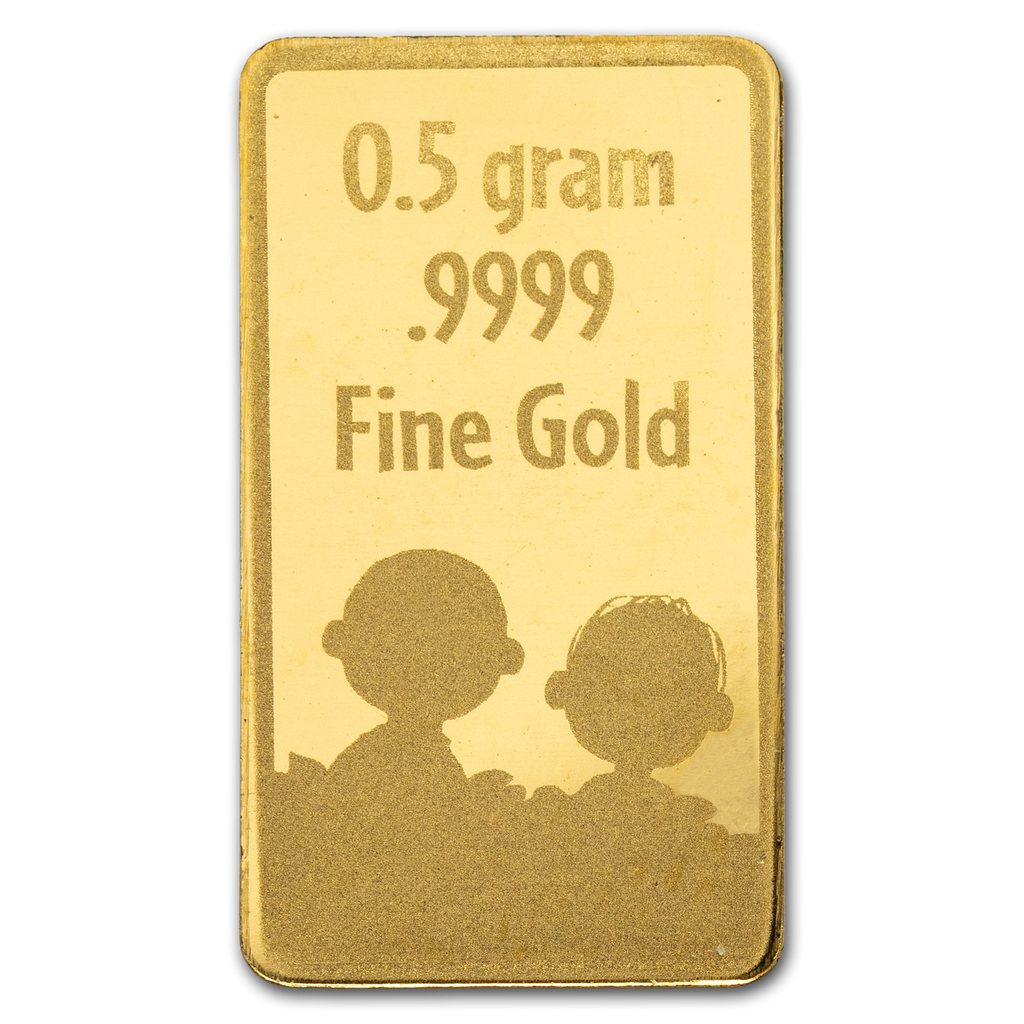 Peanuts - It's the Great Pumpkin 60th Anniversary 0.5g Gold Bar – additional view