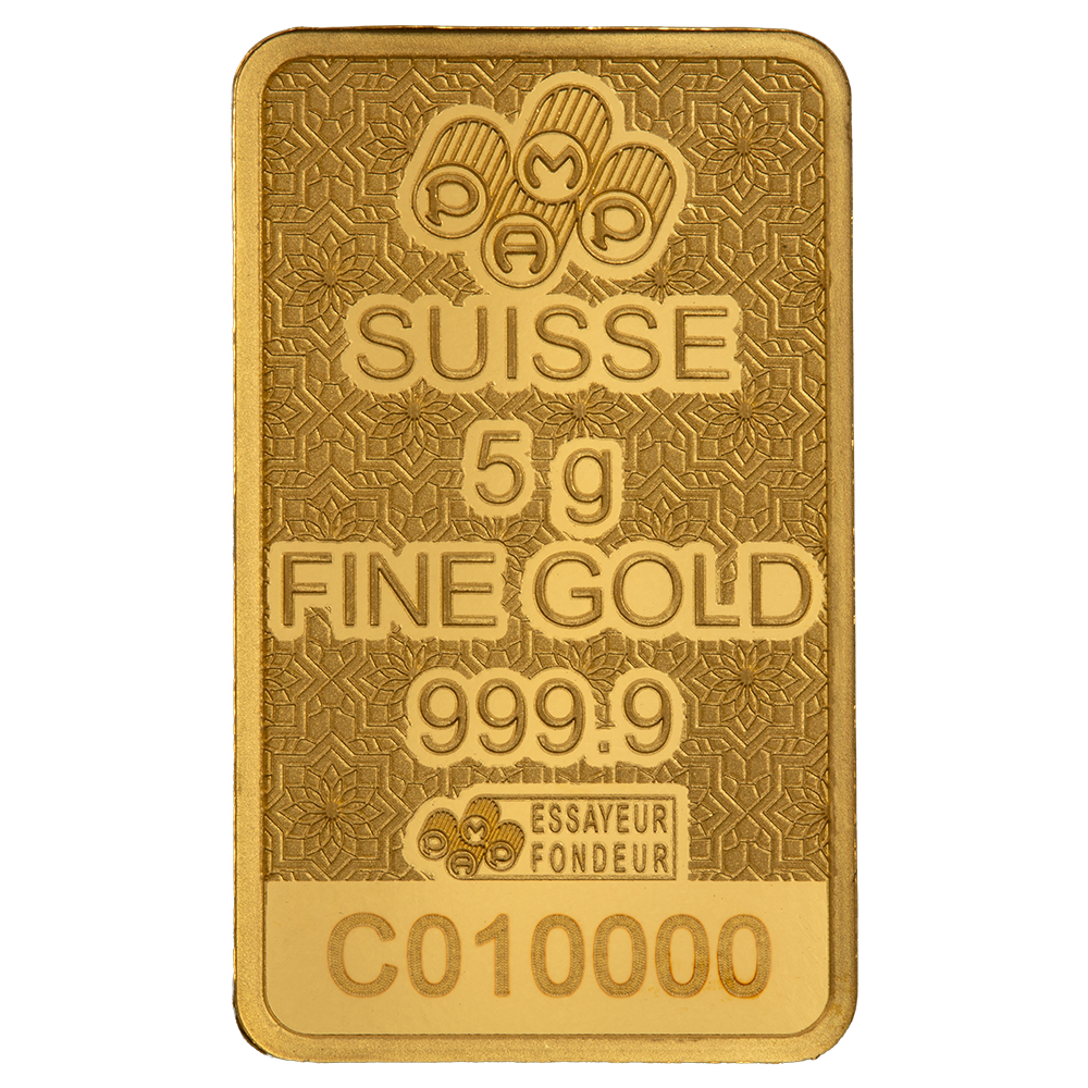 PAMP Arabian Camel 5 Gram Gold Bar