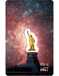 4TH OF JULY STATUE OF LIBERTY 1/1000 oz Gold Coin in Card Niue 2025