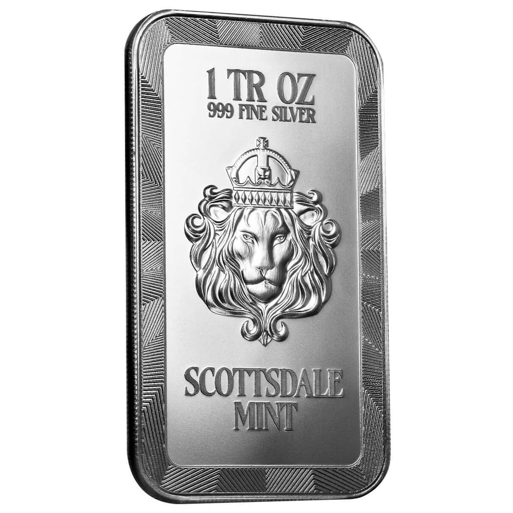 Scottsdale Mint 2026 Dragon Tiāndiàn Lightning Fire 1oz Silver Bar