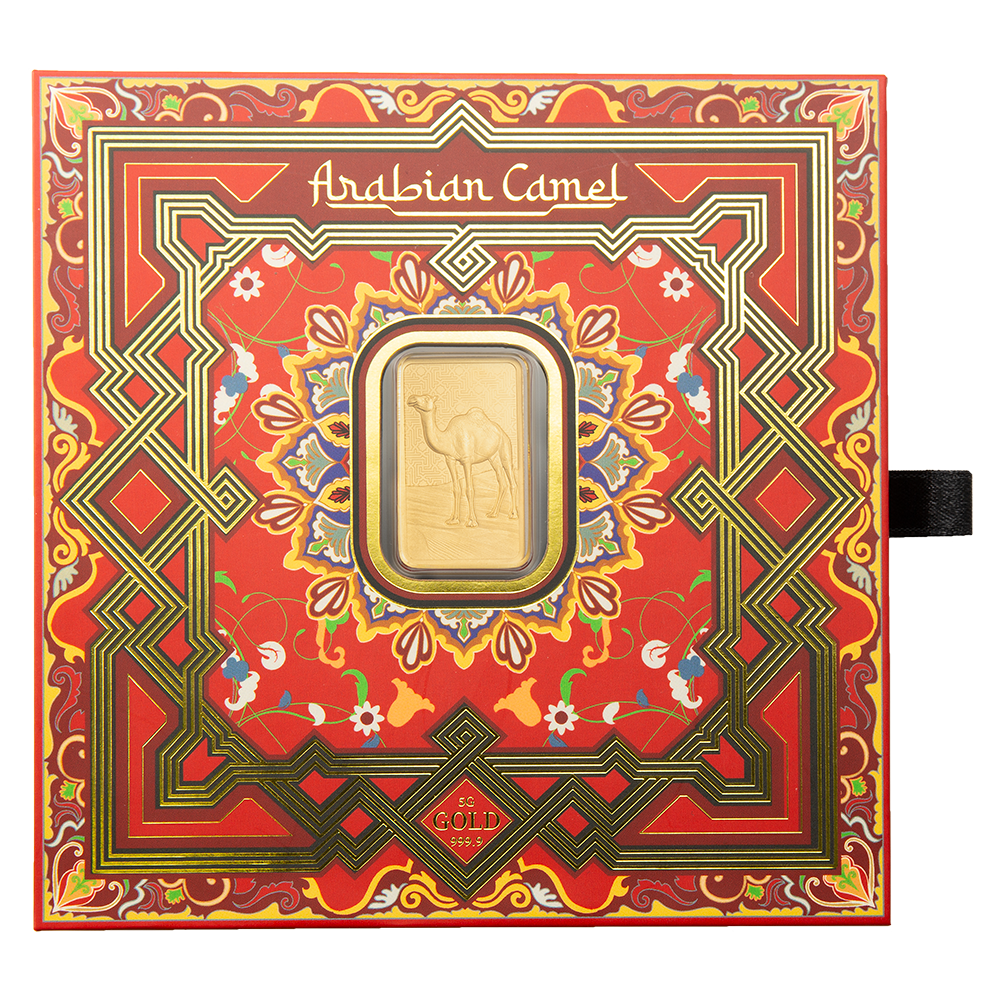 PAMP Arabian Camel 5 Gram Gold Bar