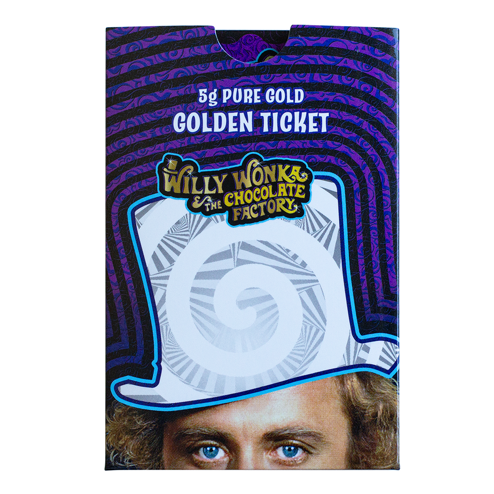 Pamp Willy Wonka® - 5g Pure Gold Bar