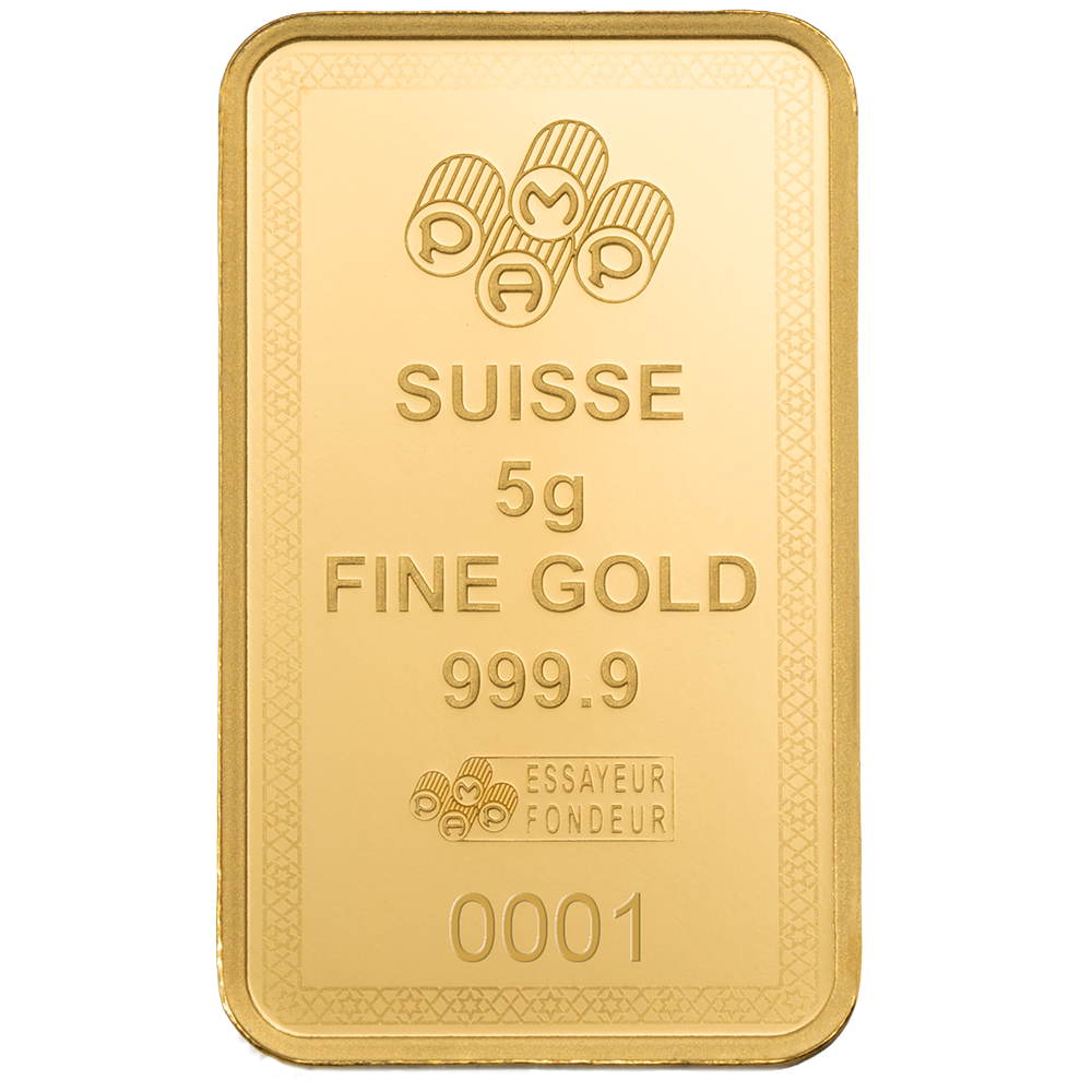 Pamp Ayat Al Kursi 5g Pure Gold Bar