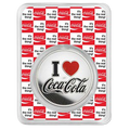Coca-Cola® 1 oz Silver 140 Years Anniversary Round (in TEP)