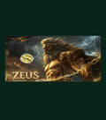 ZEUS Greek Mythology 1/1000 Oz Gold Coin In Card 50 Cents Niue 2025