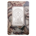 Pamp 1oz Pure Silver Bar - The Buddha