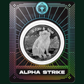 Scottsdale 2025 EC8 St. Kitts & Nevis | Green Vervet Monkey 1 oz Silver Coin Alpha Strike