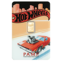 Pamp Hotwheels 1g Gold Bar