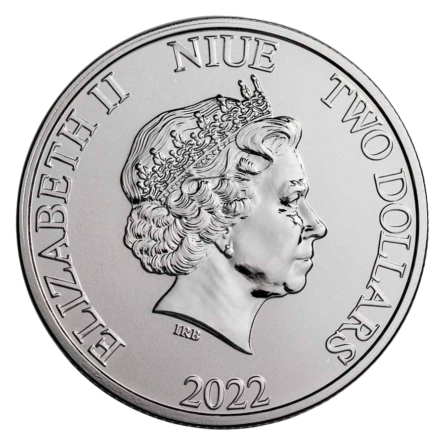 2022 Niue Star Wars: Darth Vader 1 oz Silver Coin Pre-Owned