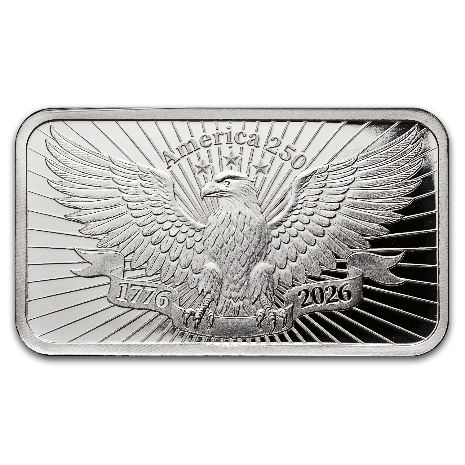 Pamp 1oz Silver 250th Anniversary of USA Eagle