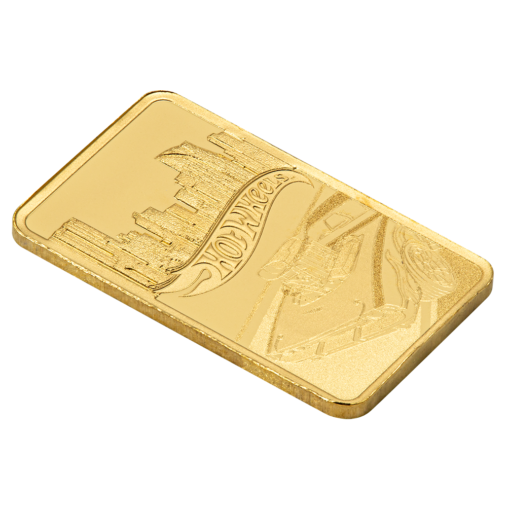 Pamp Hotwheels 1g Gold Bar