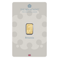 Britannia 1g Gold Bullion Minted Bar | .9999 Fine Gold