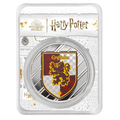 Harry Potter Gryffindor Colorized 1 oz Silver Round in TEP – product view