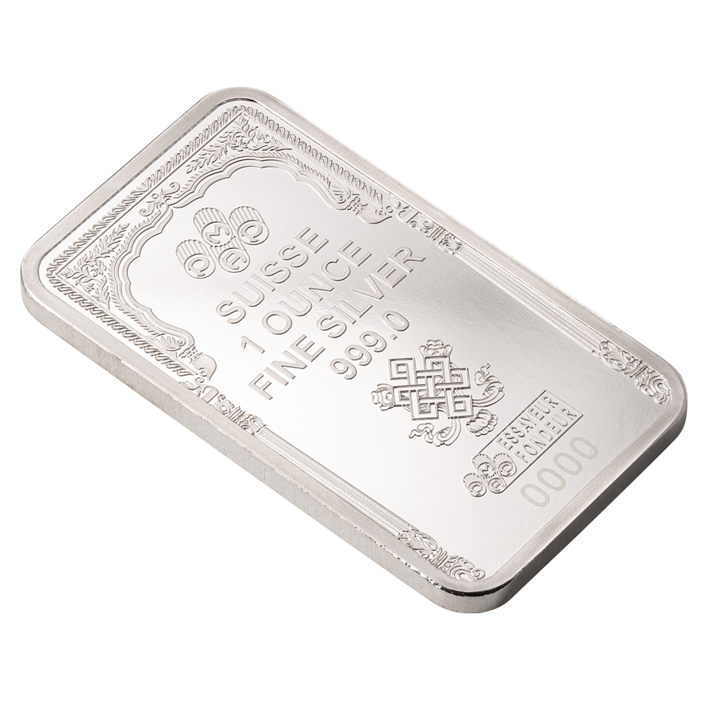 Pamp 1oz Pure Silver Bar - The Buddha