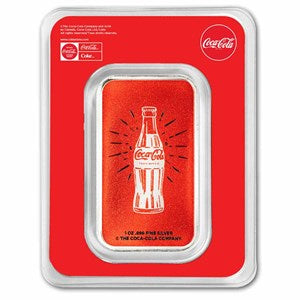 Coca-Cola® 1 oz Silver Route 66 Colorized Bar (in TEP)