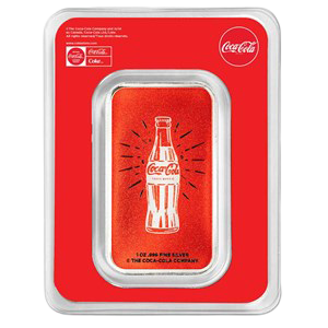 Coca-Cola® 1 oz Silver Route 66 Colorized Bar (in TEP)