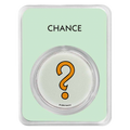 2024 Samoa Monopoly Board Space: Chance 1 oz Silver Coin in TEP
