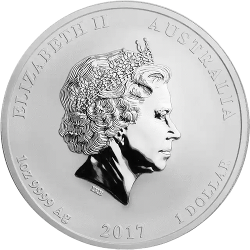 2017 Perth Mint Dragon & Phoenix 1 oz Silver Coin Pre-Owned – additional view