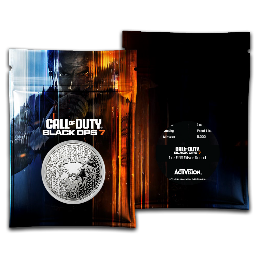 Call of Duty Black Ops 7 1oz Silver Round – additional view