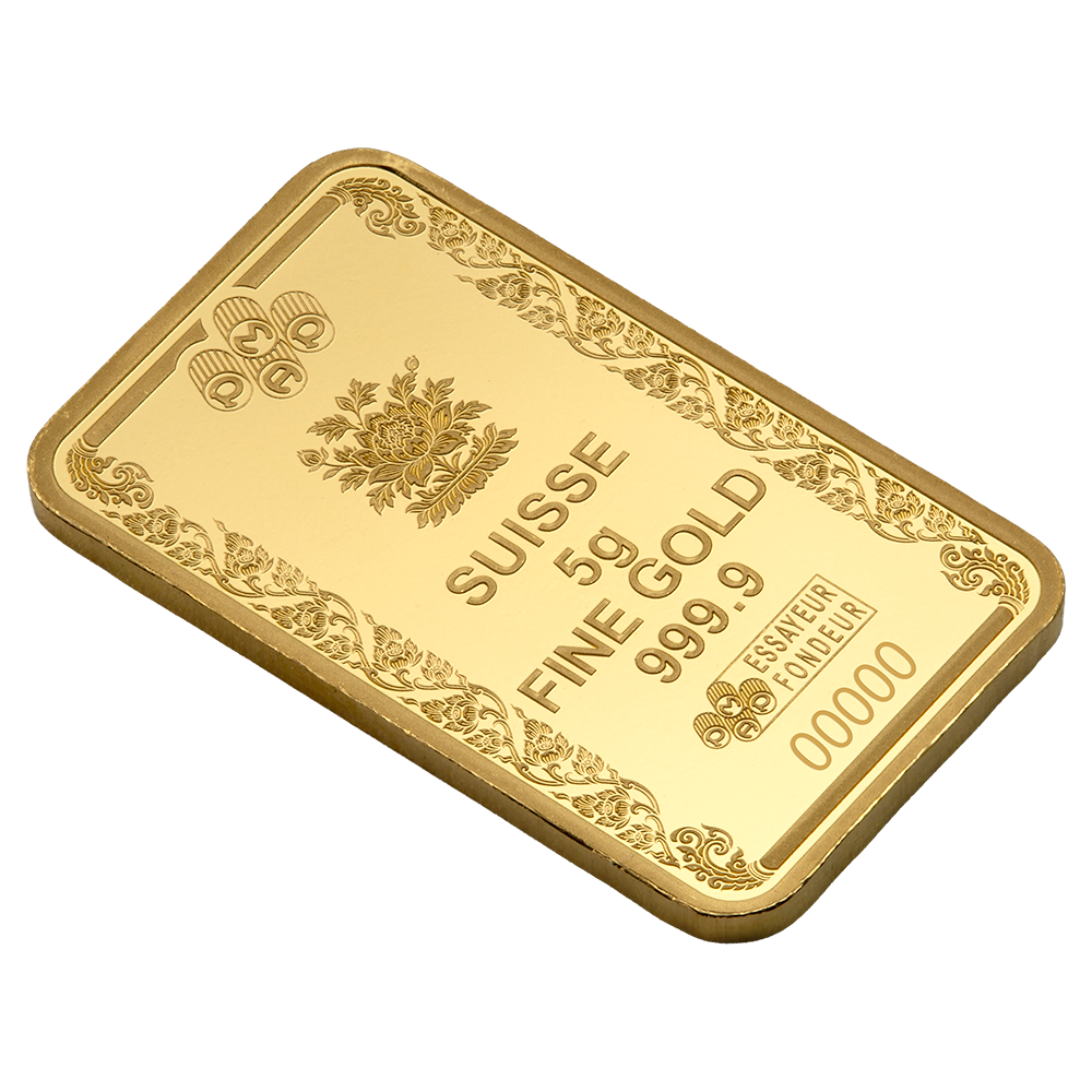 PAMP Buddha 5 Gram Gold Bar