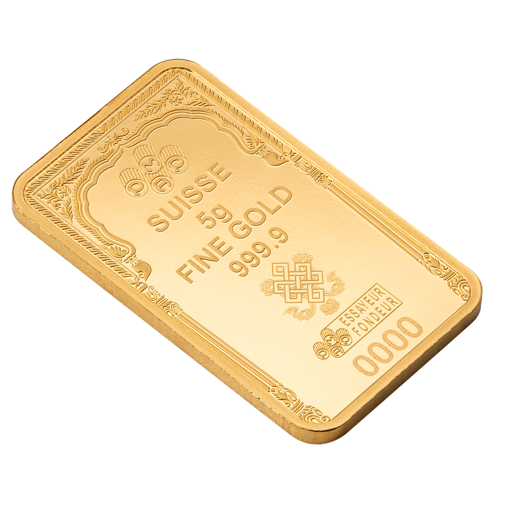 Pamp 5g Pure Gold Bar - The Buddha