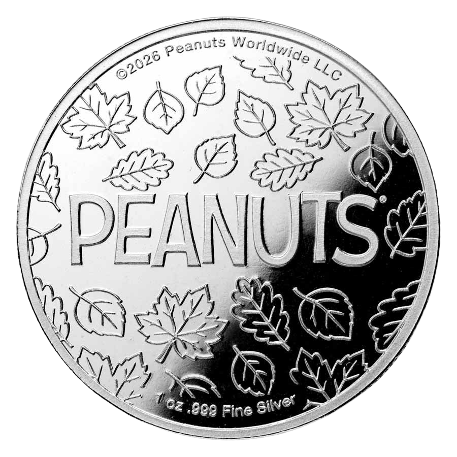 Peanuts - It's the Great Pumpkin 60th Anniversary 1oz Silver Round in TEP