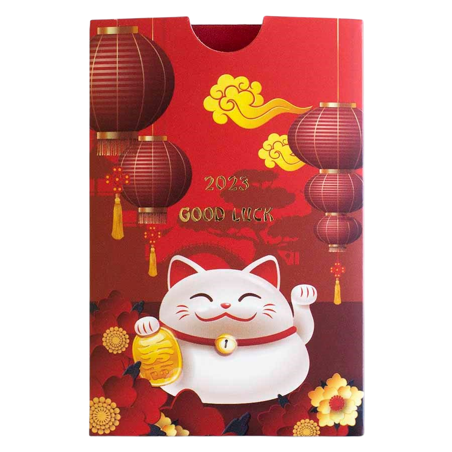PAMP Lucky Cat 1 Gram Gold Bar