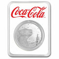 Coca-Cola® 1 oz Silver Polar Bear Round in TEP