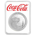 Coca-Cola® 1 oz Silver Polar Bear Round in TEP