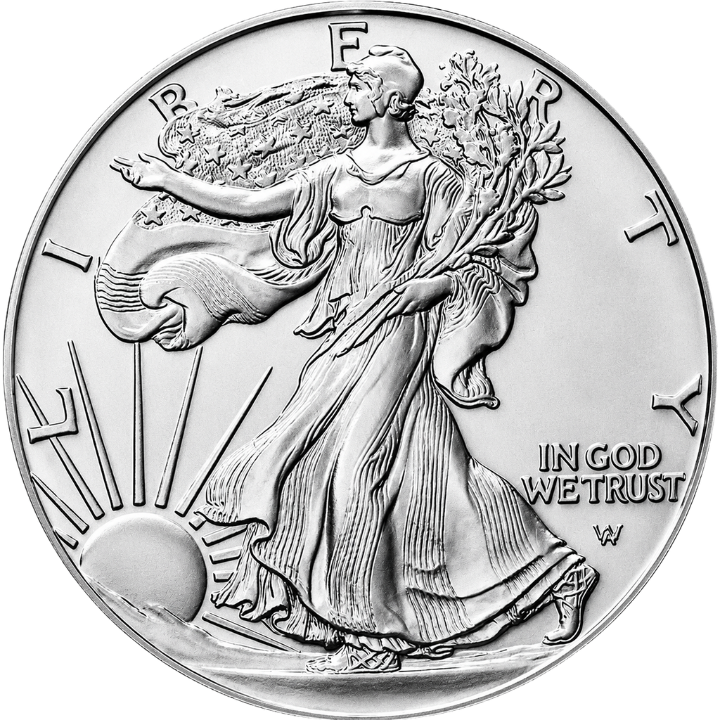 Best Value 1 oz Silver USA Eagle Bullion Coin Pre-Owned Mixed Year
