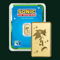 Sonic the Hedgehog 0.5 Gram 35th Anniversary .9999 Gold Minted Bar