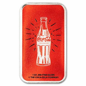 Coca-Cola® 1 oz Silver Route 66 Colorized Bar (in TEP)