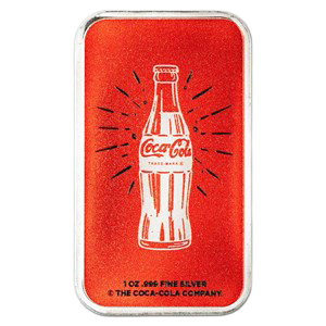 Coca-Cola® 1 oz Silver Route 66 Colorized Bar (in TEP)