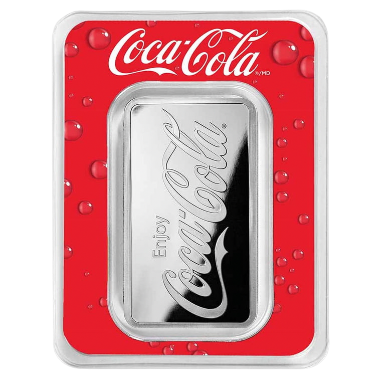 Coca-Cola® 1 oz Silver Struck Bar (in TEP)