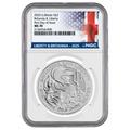 2025 Britannia & Liberty 1 oz Silver NGC MS70 First Day of Issue