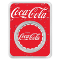 Coca-Cola® 1 oz Silver Colorized Round (Bottle Cap)