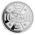 2024 Samoa Mr Monopoly BU 1 oz Silver Coin Pre-Owned – product view