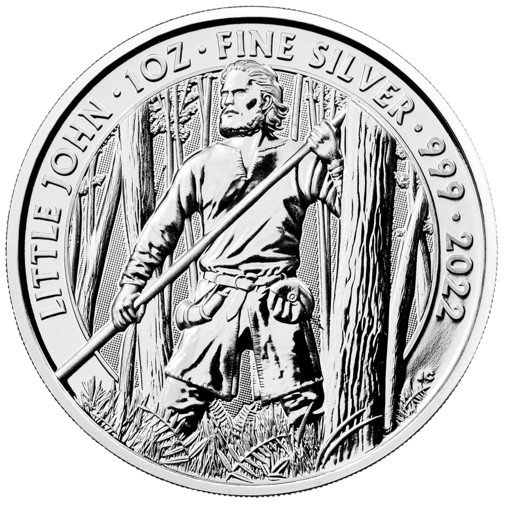 2022 Little John 1 oz Silver Bullion Coin Pre-Owned – product view
