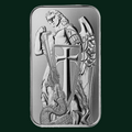 Scottsdale Mint 1oz Archangel Michael Silver Bar