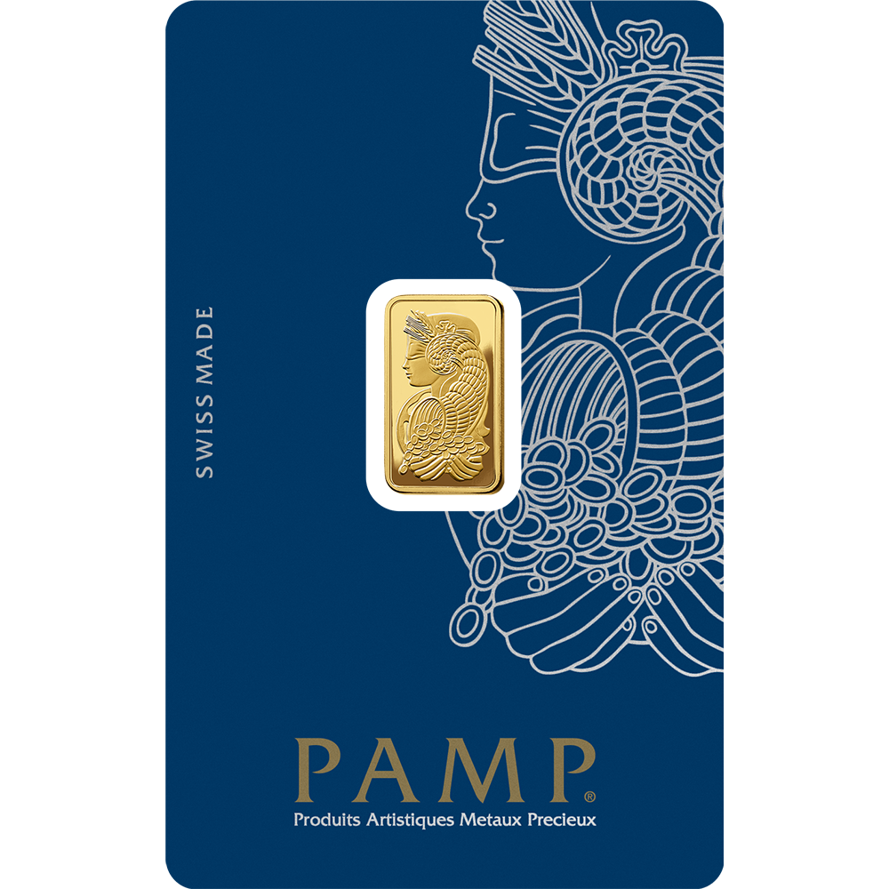 Pamp Lady Fortuna™ Gold Minted Bar - 2.5g