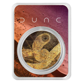 DUNE® Sand Worm Colorized 1 oz Silver Round in TEP