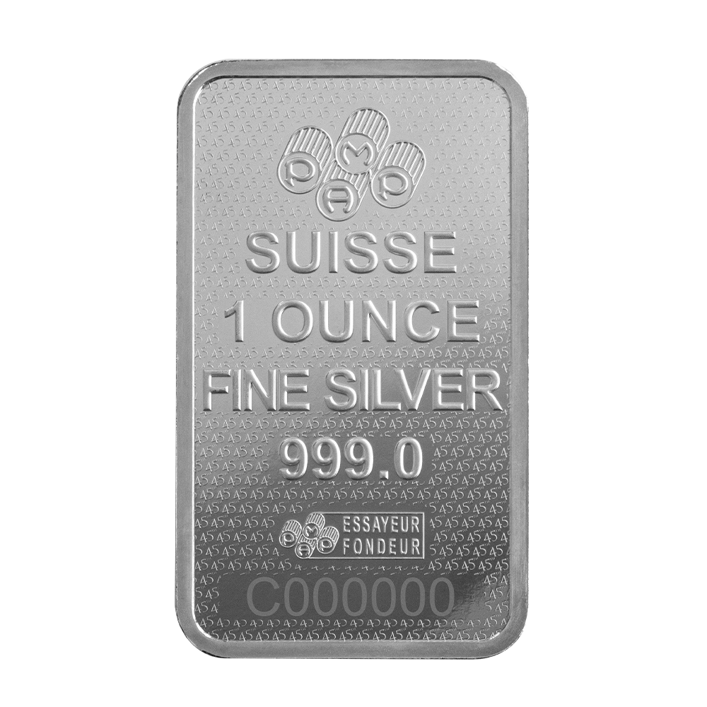 Pamp Lady Fortuna™ 45th Anniversary 1oz Silver Bar
