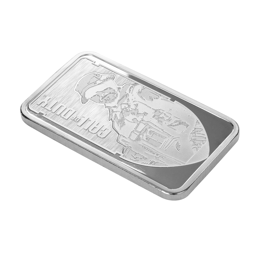 Pamp Call of Duty®: Modern Warfare® III 1oz silver bar with pendant frame & bonus in-game weapon charm