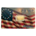 2.5g Gold bar 250th Anniversary of the United States
