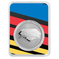 NASCAR 75th 1 oz Silver Struck Round in TEP – product view