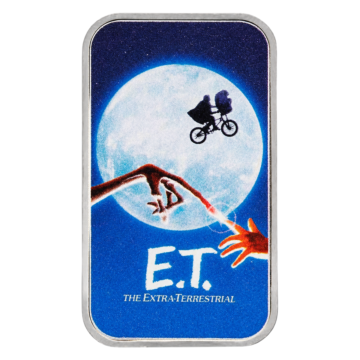 2022 Niue E.T. Movie Poster Colorized 1 oz Silver Bar in TEP
