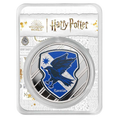 Harry Potter Ravenclaw Colorized 1 oz Silver Round in TEP – product view
