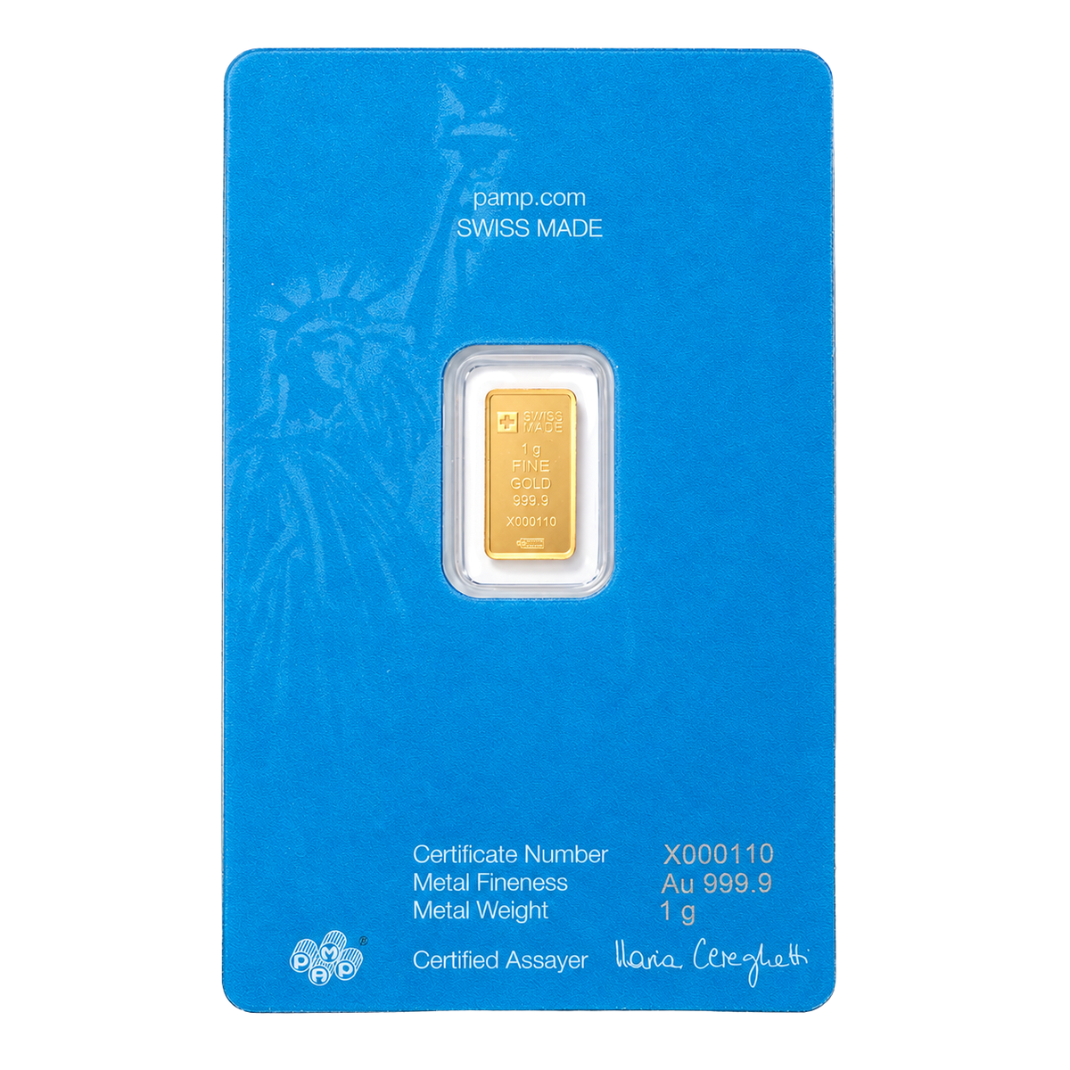 Pamp 1g Liberty Bar – additional view