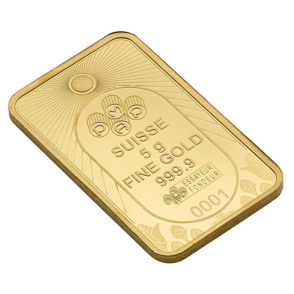Pamp 5g Gold Bar Good Luck Scarab