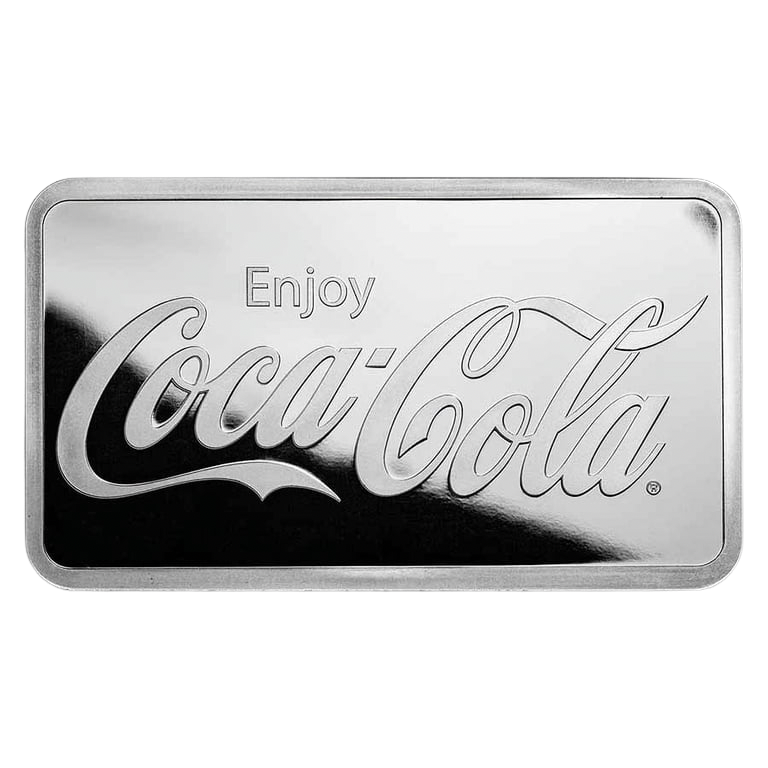 Coca-Cola® 1 oz Silver Struck Bar (in TEP)